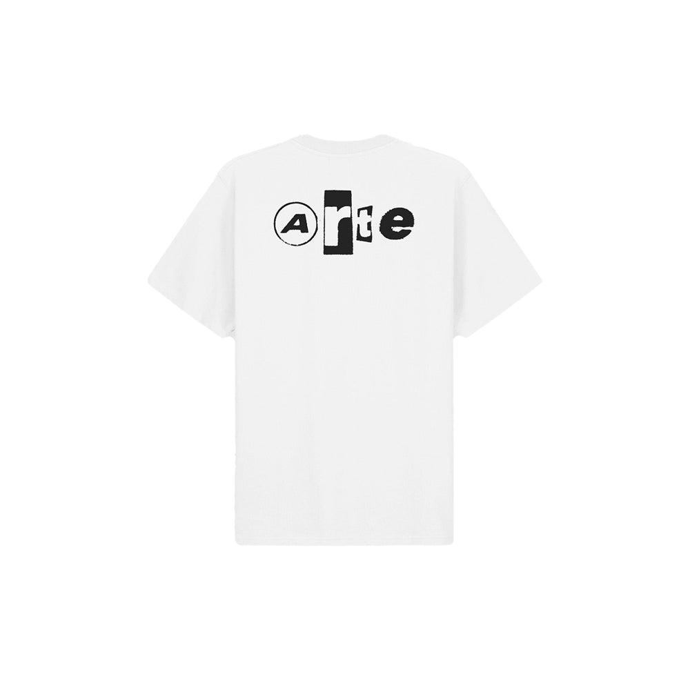 Back Collage T-Shirt - White