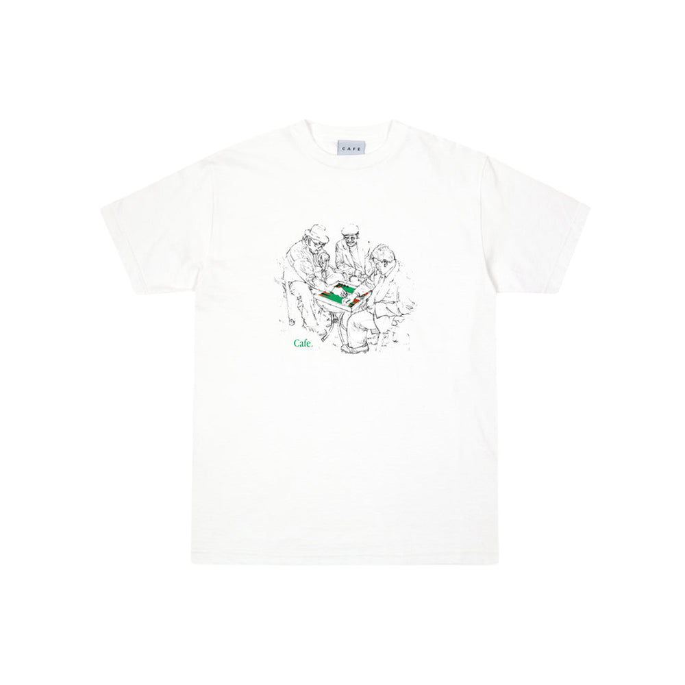 Backgammon Tee (White)