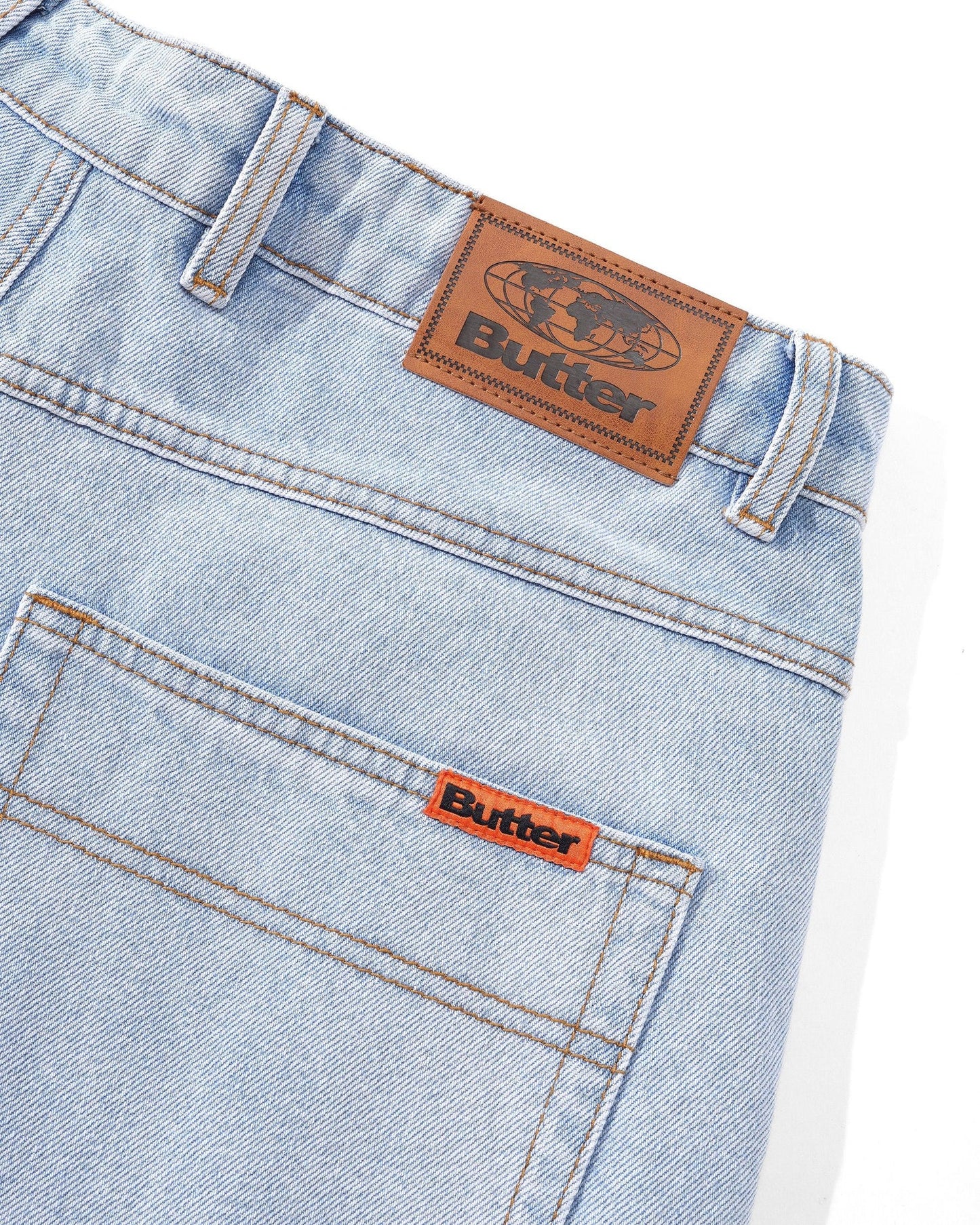 Baggy Denim Jeans (Light Blue)