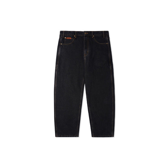 Baggy Denim Jeans (Washed Black)