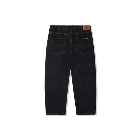 Baggy Denim Jeans (Washed Black)