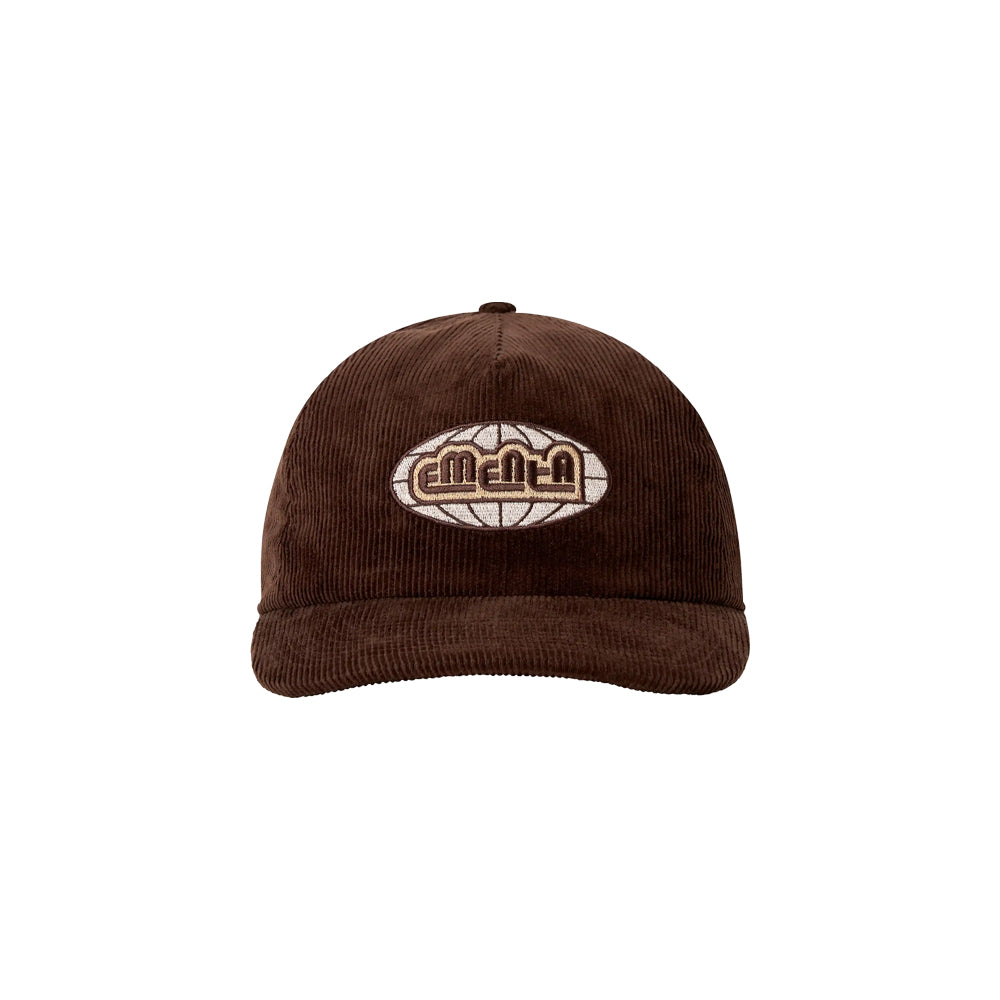 Baloon Cord Cap - Brown