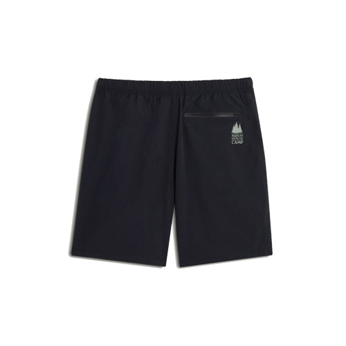 Belted Technical Shorts - Black