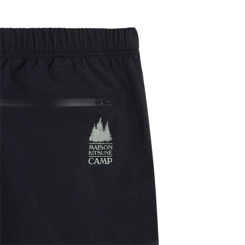 Belted Technical Shorts - Black