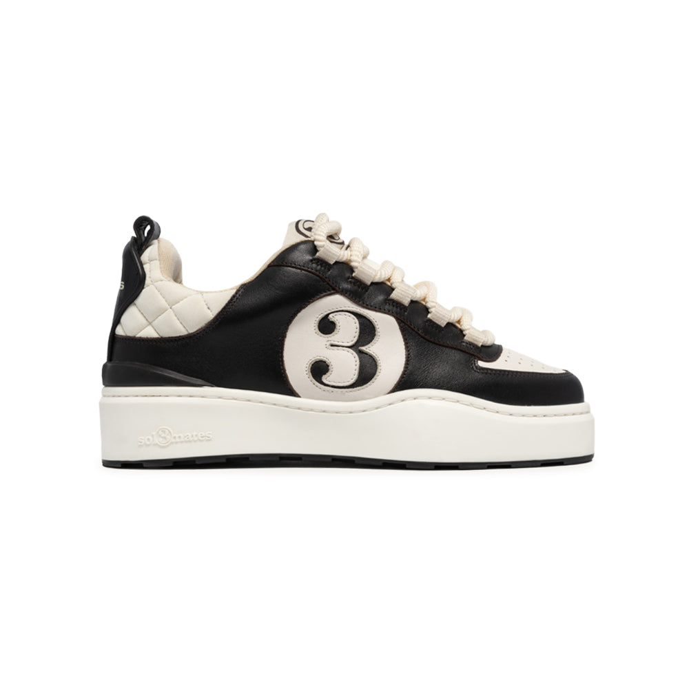 SOL3MATES 320 Sneaker - Black/White