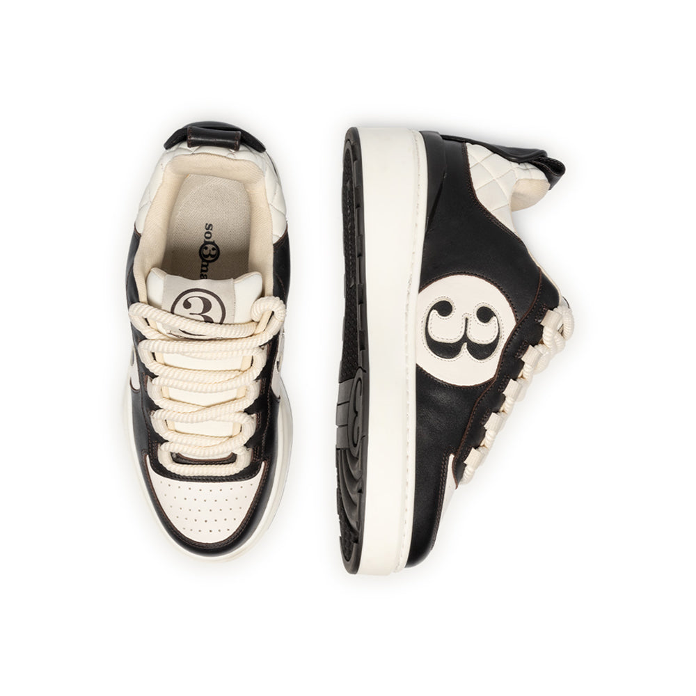 SOL3MATES 320 Sneaker - Black/White