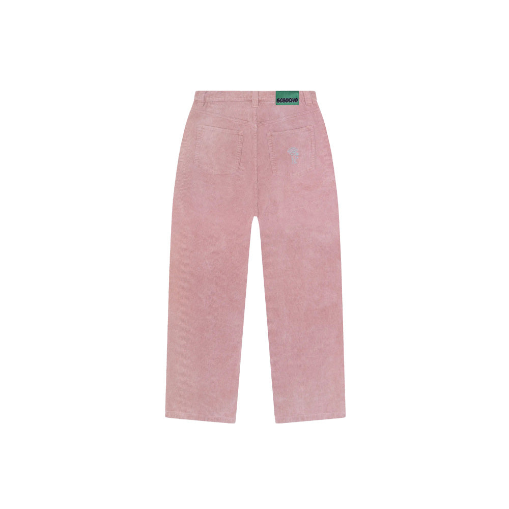 Bonga Bebucho Washed Cord Pants - Old Rose Washed