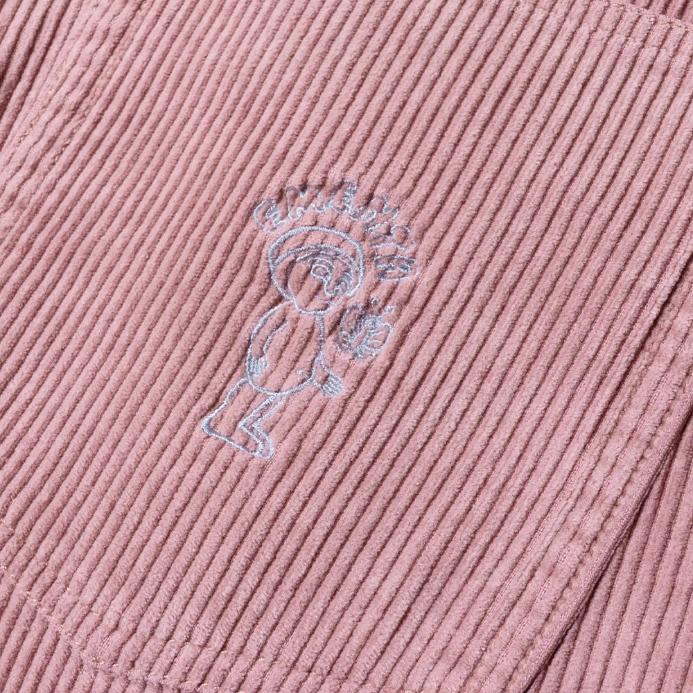 Bonga Bebucho Washed Cord Pants - Old Rose Washed