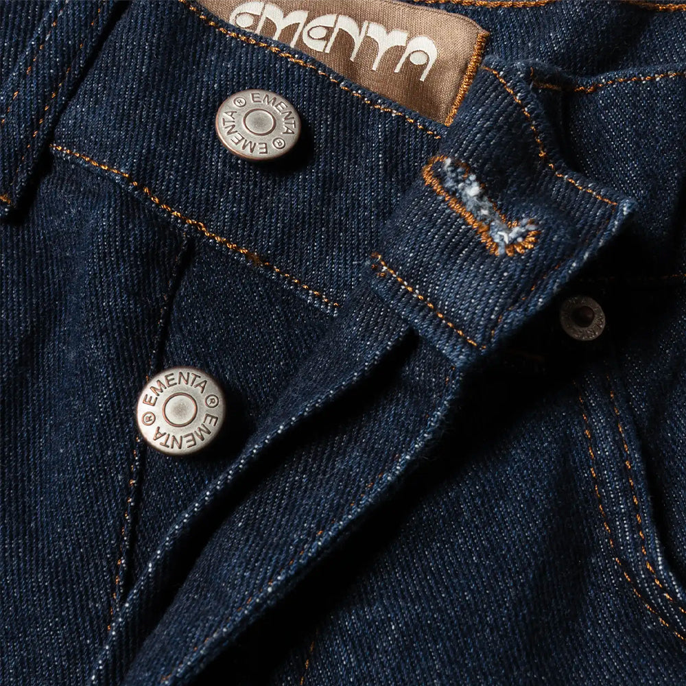 Bonga Lisa Denim Pants - Blue Raw Denim