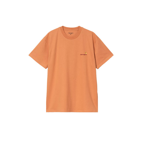S/S American Script T-Shirt (Redhaven)
