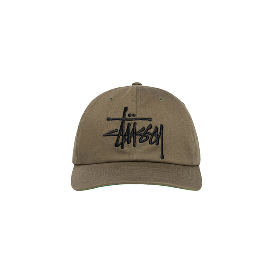 Big Stock Mid Depth Cap (Army Green)