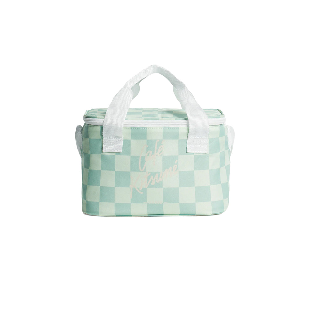 Checkerboard Cooler Bag (Basile/Lime Pattern)