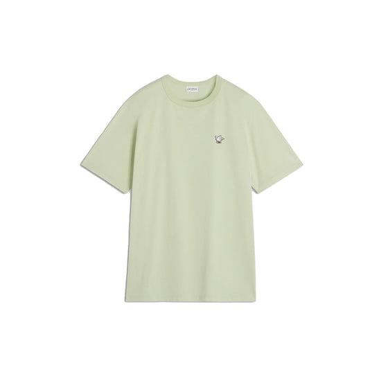 Barista Fox Patch Relax Tee Shirt (Basil)