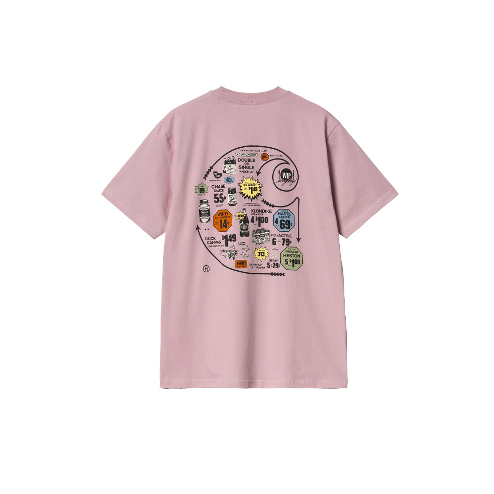 S/S Catalogue C Logo T-Shirt (Hortensia)