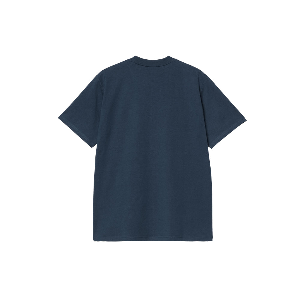 S/S University Script T-Shirt (Ink/White)