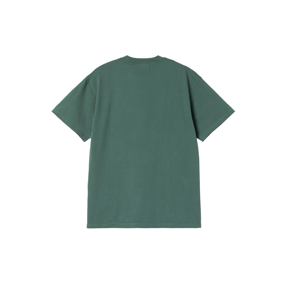 S/S Lecture T-Shirt (Silver Pine Heavy Enzyme Wash)