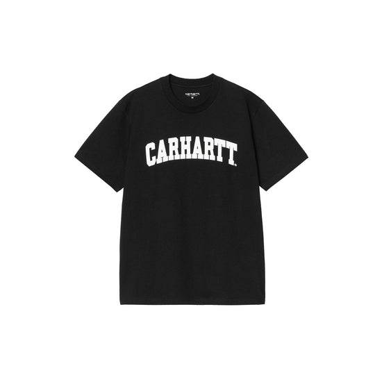 S/S University T-Shirt (Black/White)