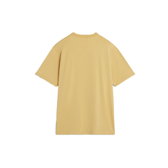 Barista Fox Patch Relax Tee Shirt (Sesame)
