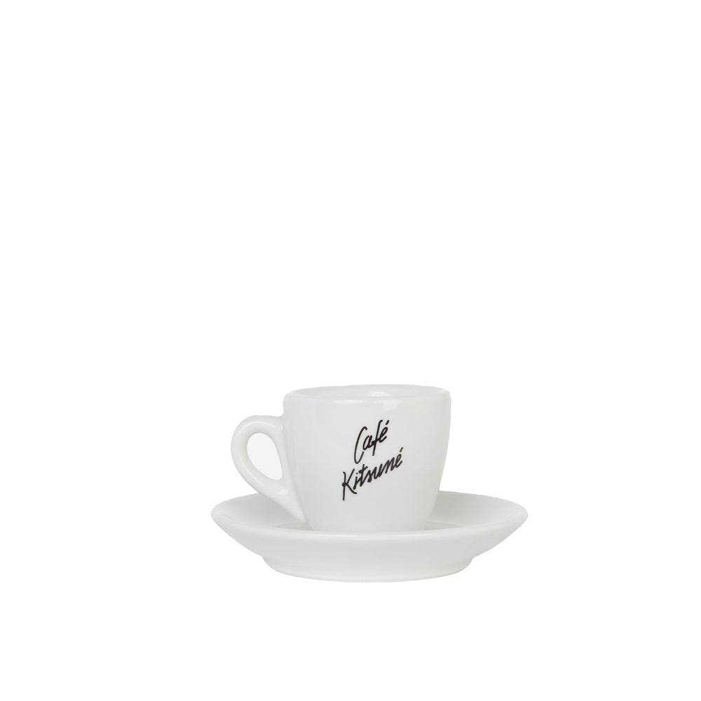 Café Kitsuné Cup & Saucer - White