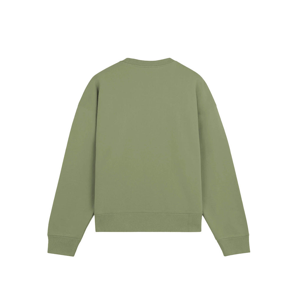Café Kitsuné Relax Sweatshirt - Dark Khaki