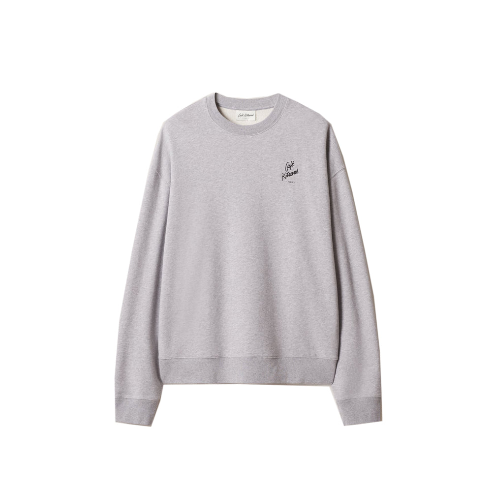 Café Kitsuné Relax Sweatshirt - Grey Melange