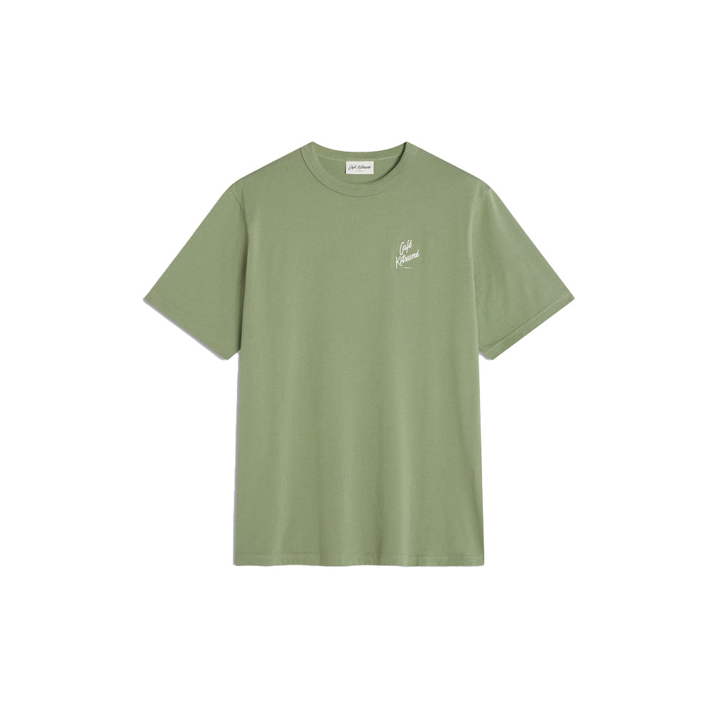 Café Kitsuné Relax T-Shirt - Dark Khaki