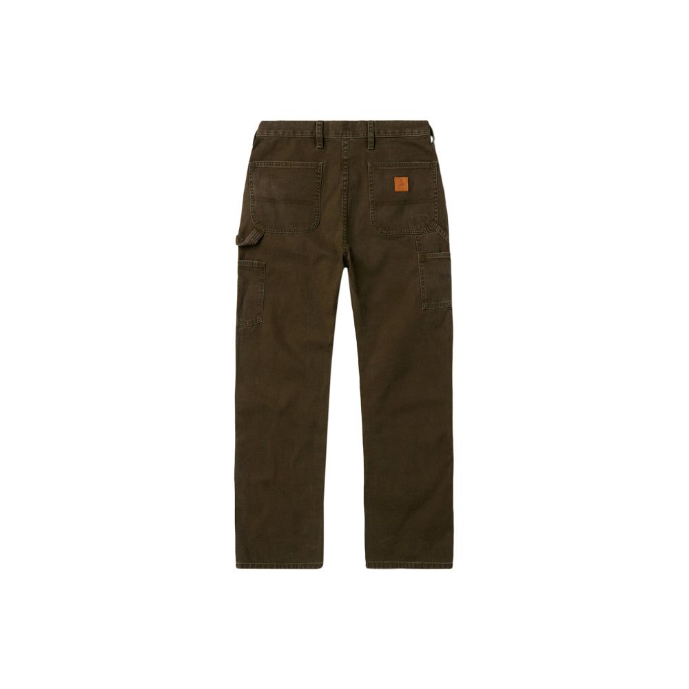 Canvas Double Knee Work Pant (Washed Moss Green)