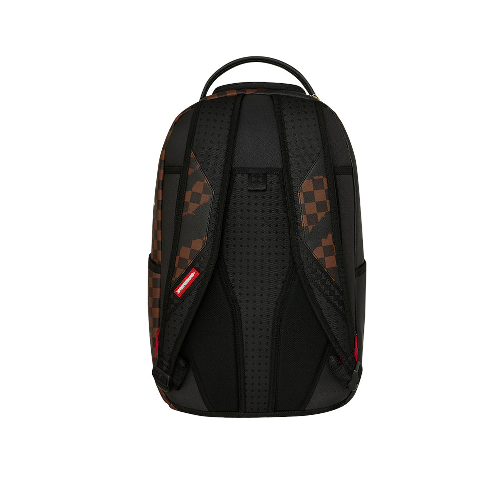 Claw Tear Check Dlxsv Backpack - Brown