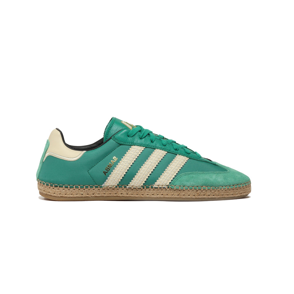 CLOT x adidas Samba Espadril - Court Green/Warm Vanilla/Core Black