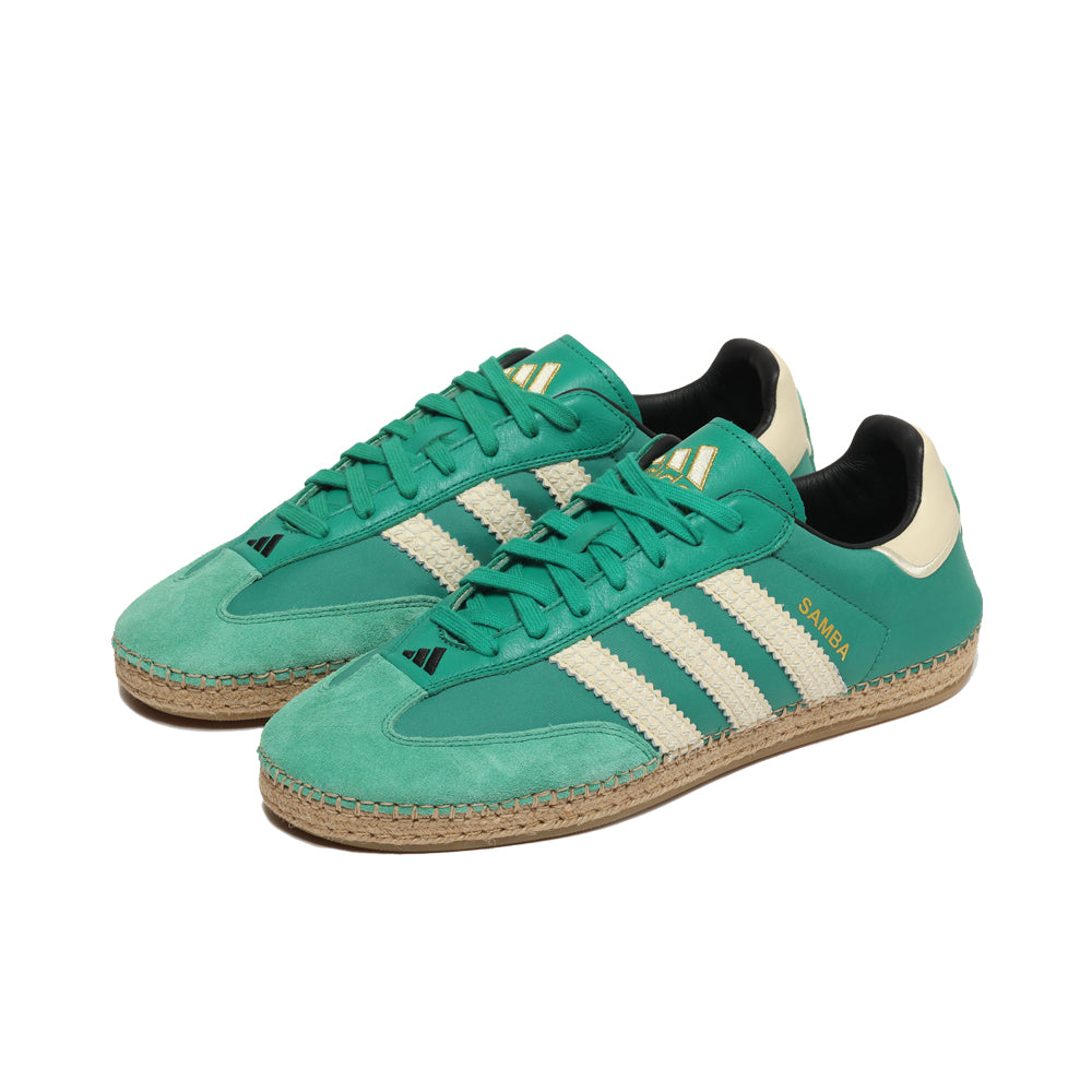 CLOT x adidas Samba Espadril - Court Green/Warm Vanilla/Core Black