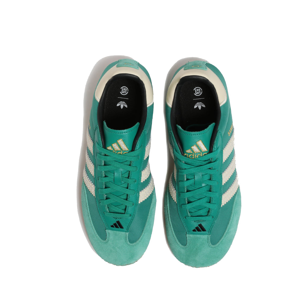CLOT x adidas Samba Espadril - Court Green/Warm Vanilla/Core Black