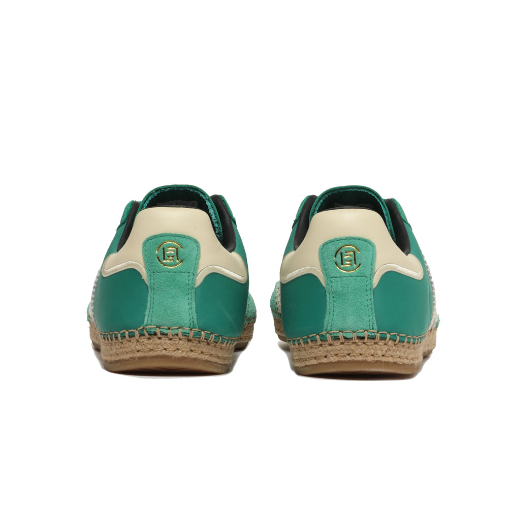 CLOT x adidas Samba Espadril - Court Green/Warm Vanilla/Core Black