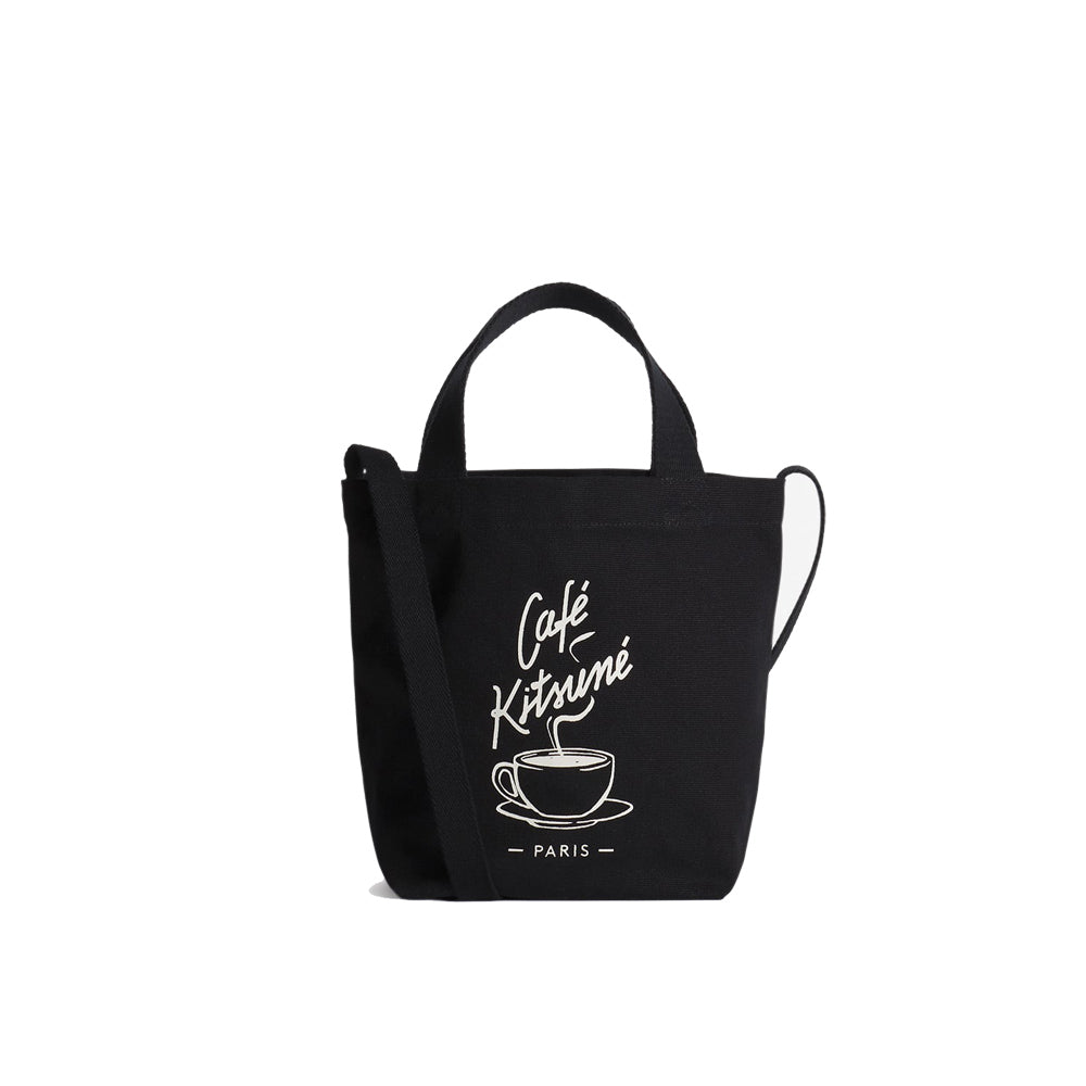 Coffee Cup Mini Tote - Black