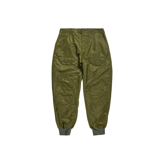 Airborne Pant (Olive Flight Satin Nylon)