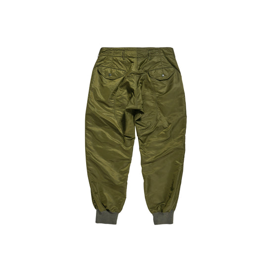 Airborne Pant (Olive Flight Satin Nylon)