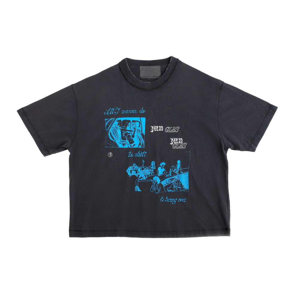 Chill and Hangout Tee - Black