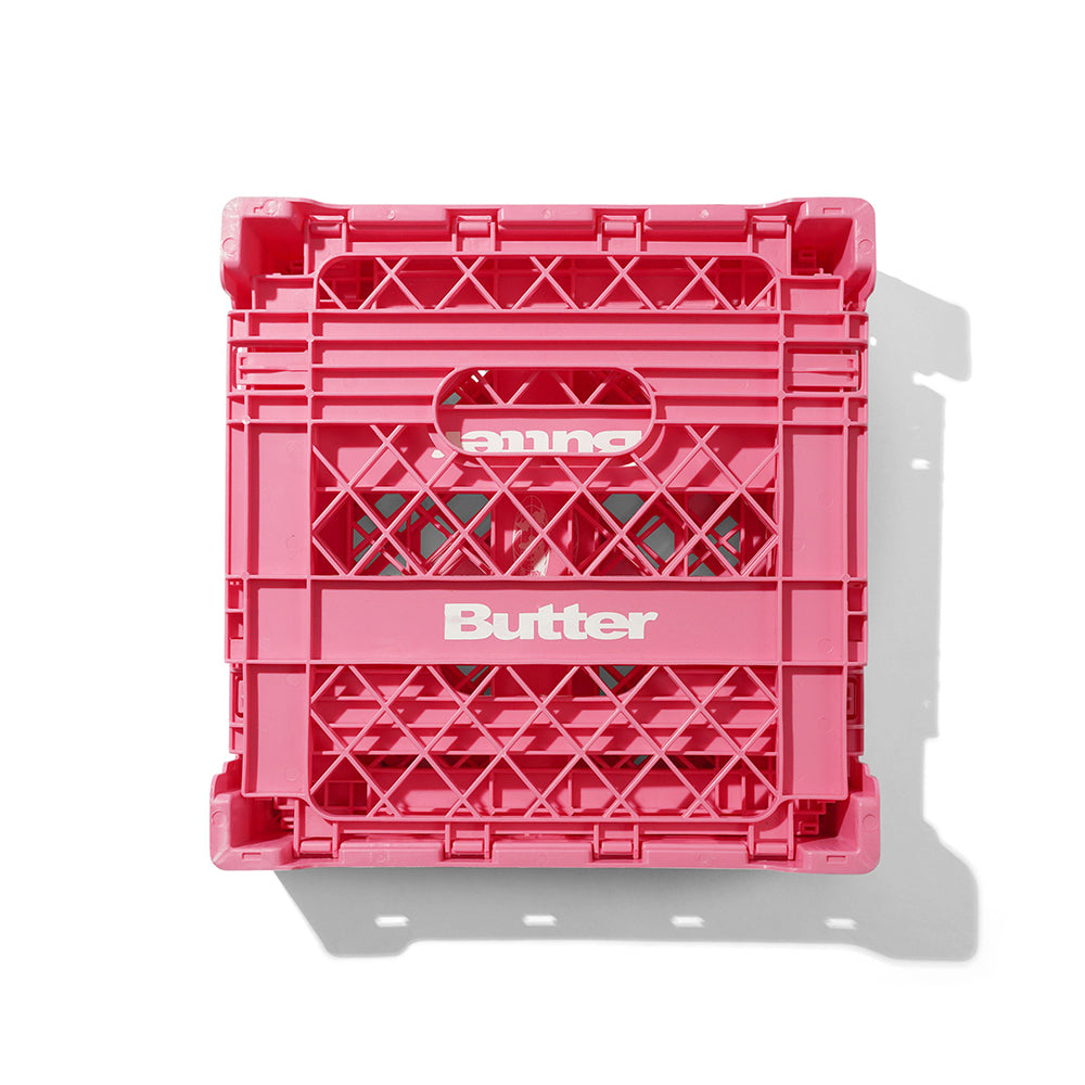 Collapsable Record Crate - Pink