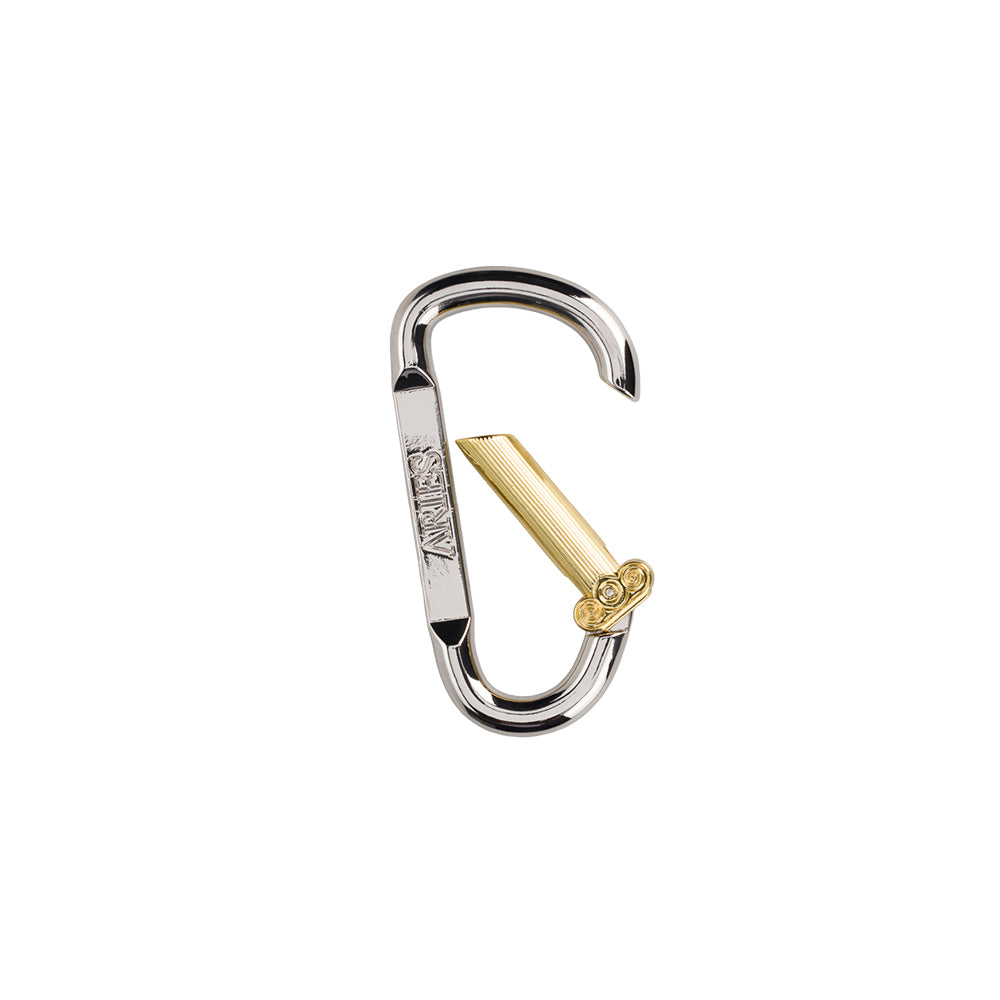 Column Carabiner - Silver/Gold
