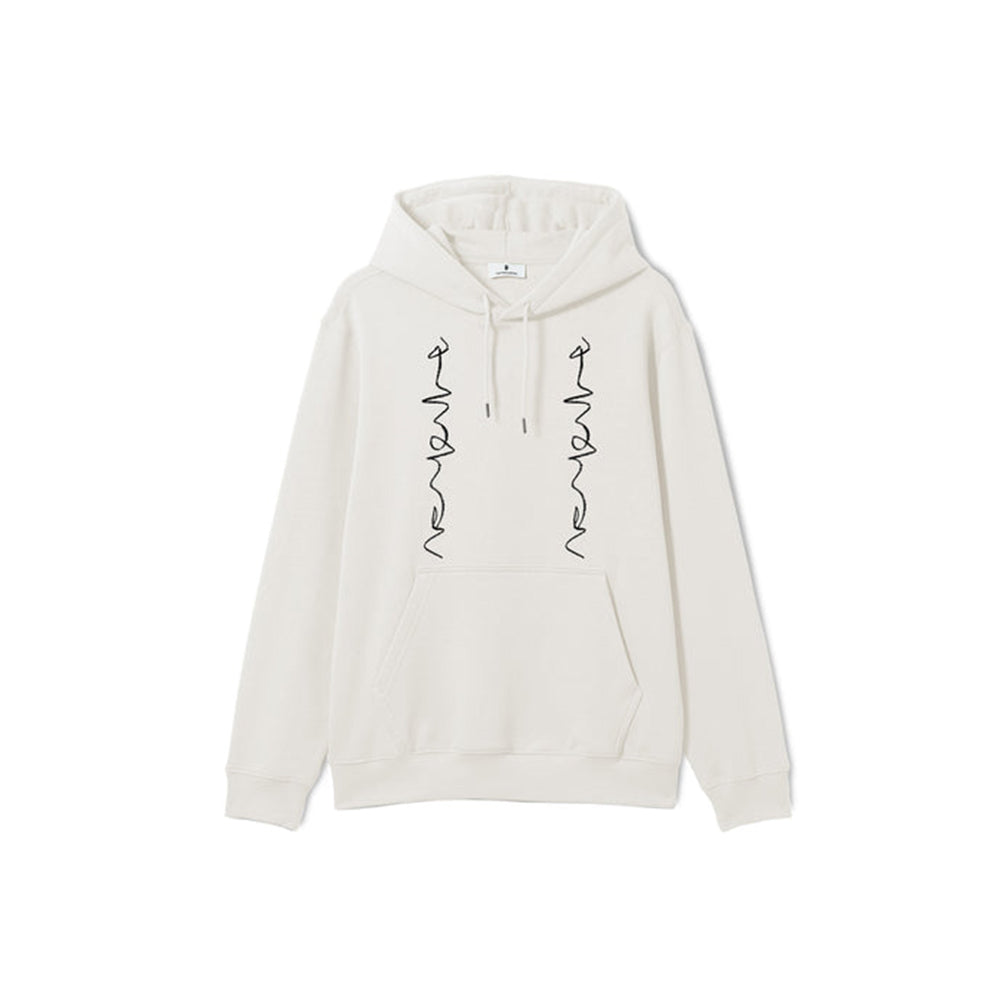 Crayon Chain Hoodie (Ivory)