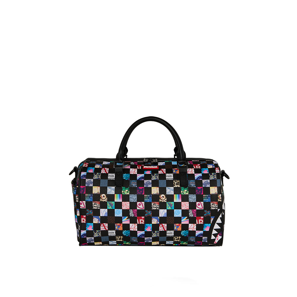 Crazy Check Mini Duffle - Multi