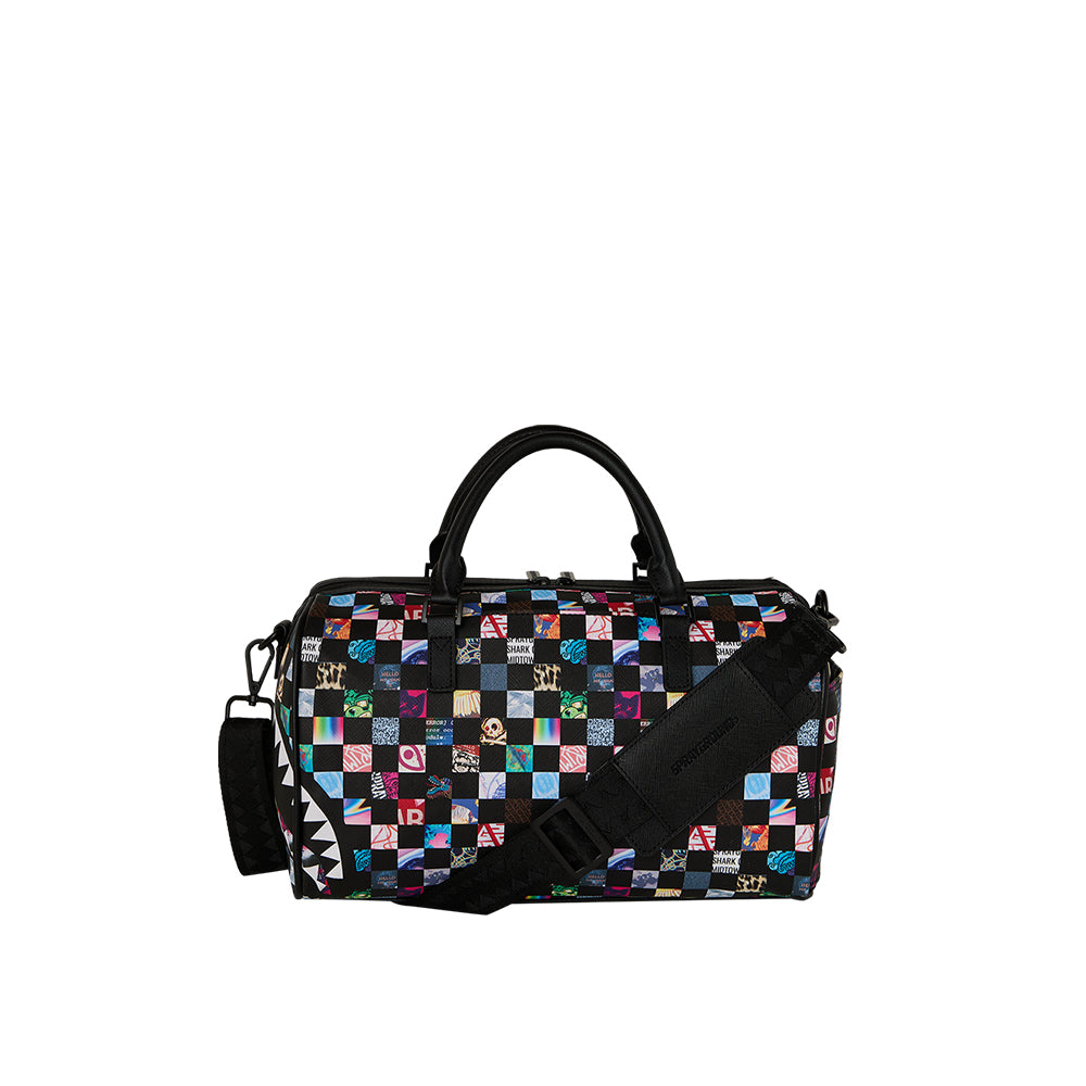 Crazy Check Mini Duffle - Multi