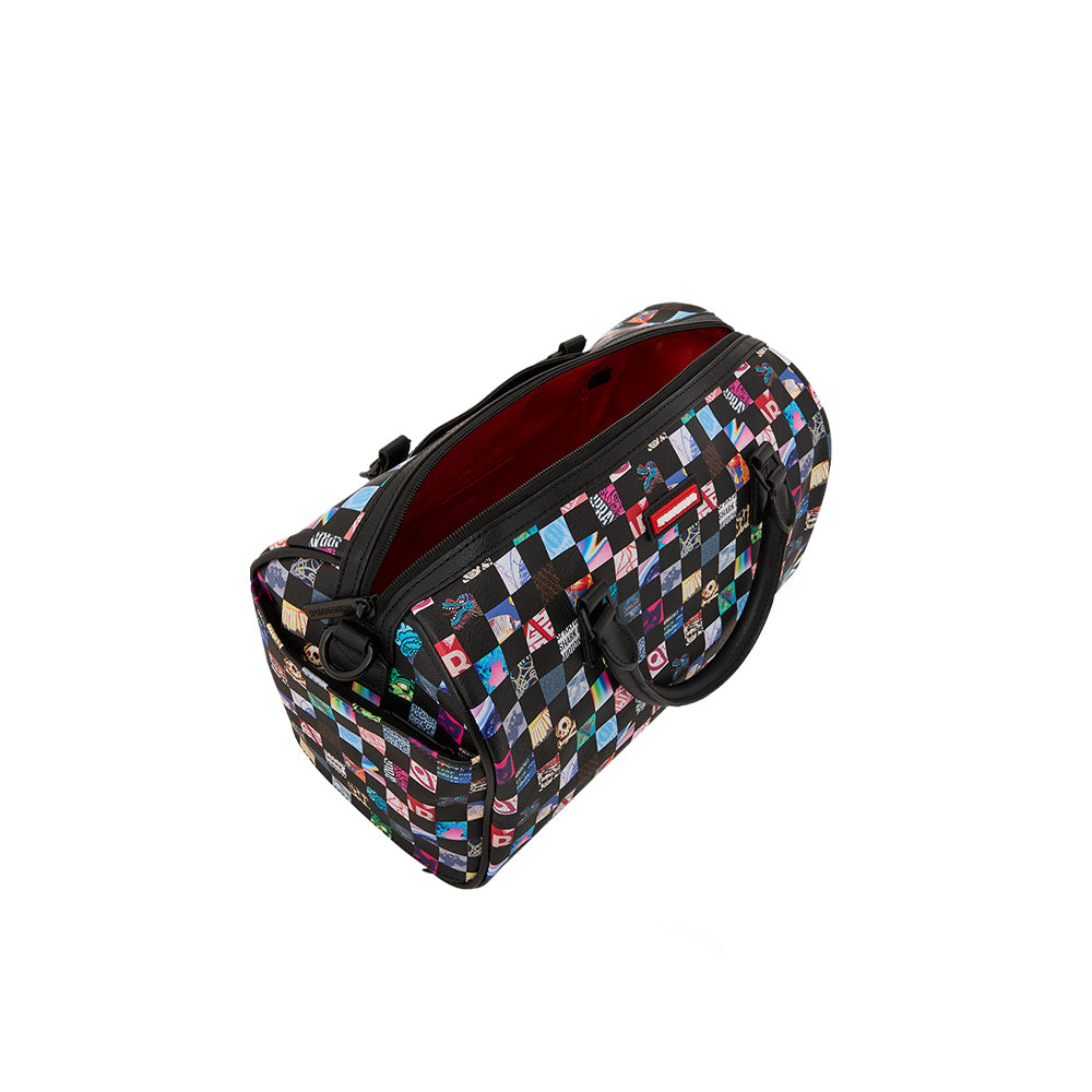 Crazy Check Mini Duffle - Multi