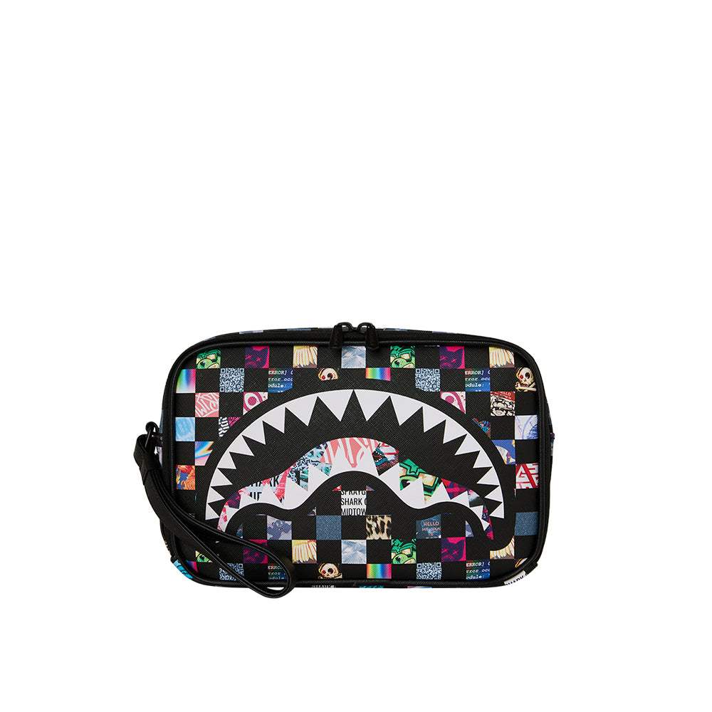 Crazy Check Toiletry Brick - Multi