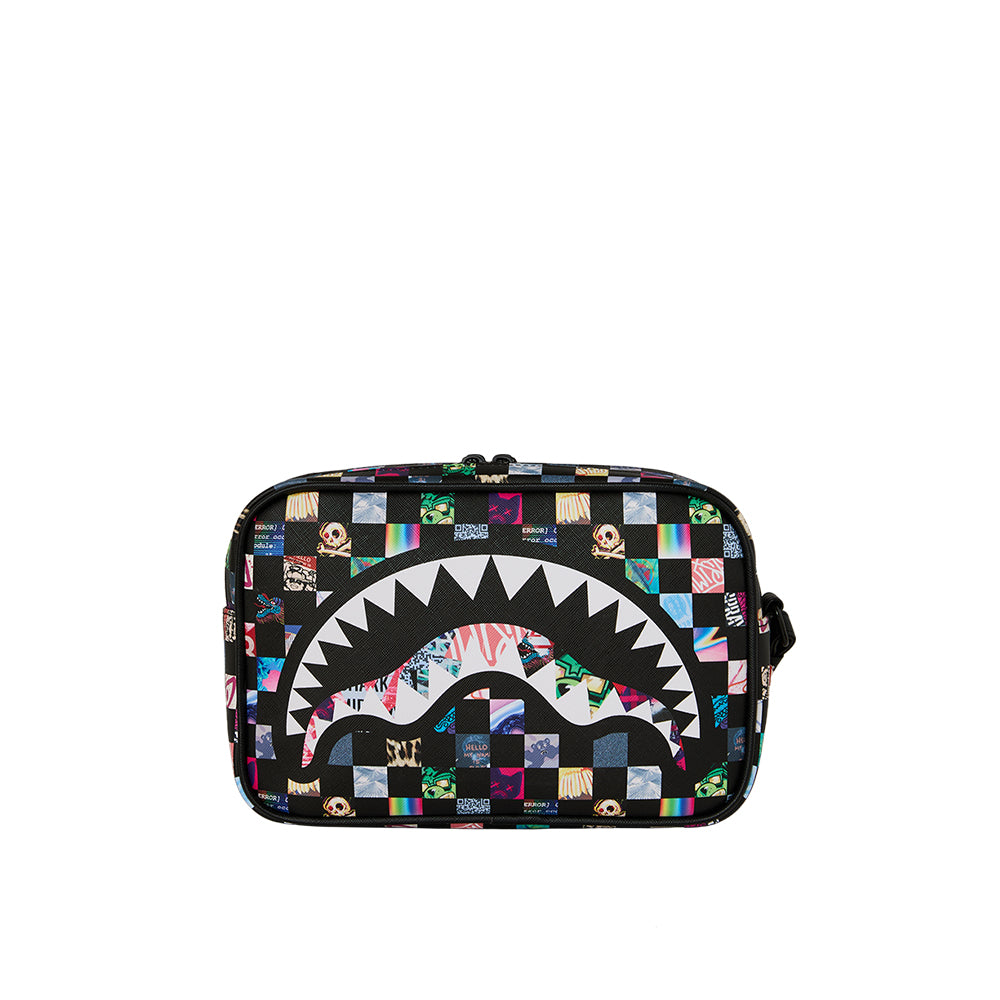 Crazy Check Toiletry Brick - Multi