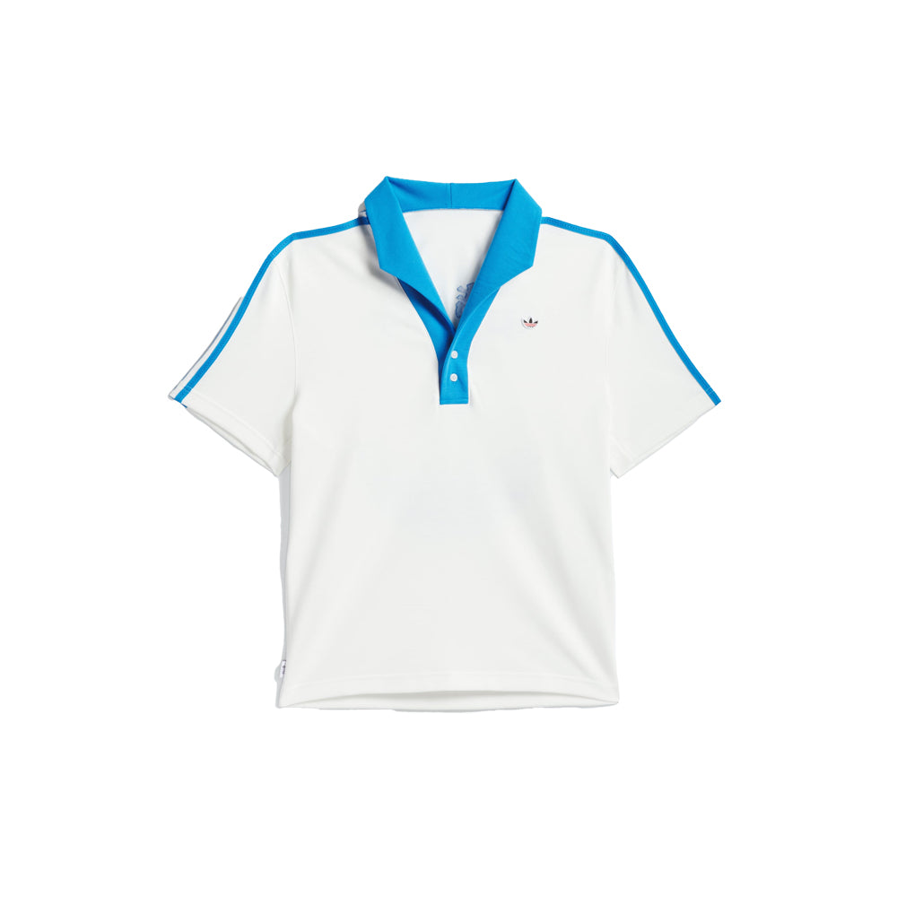 CLOT x Adidas Polo (White/Blue)