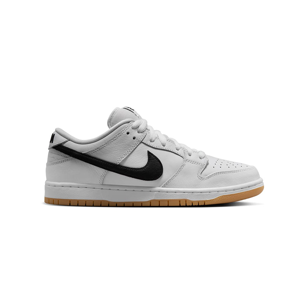 Nike SB Dunk Low Pro (White/Black/Gum)