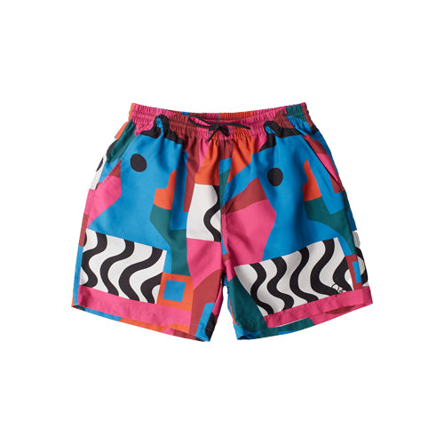 Distorted Water Swim Shorts (Multi)