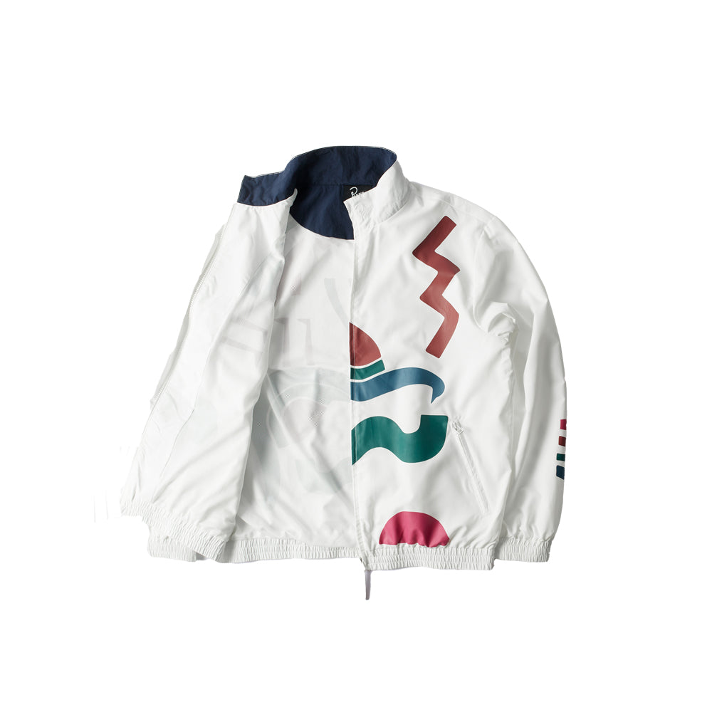 Tennis Maybe? Track Jacket (White)