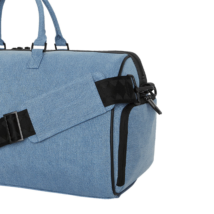 Denim Shark Duffle - Black