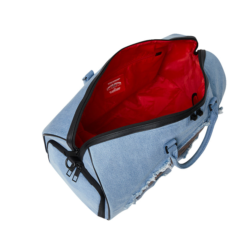 Denim Shark Duffle - Black